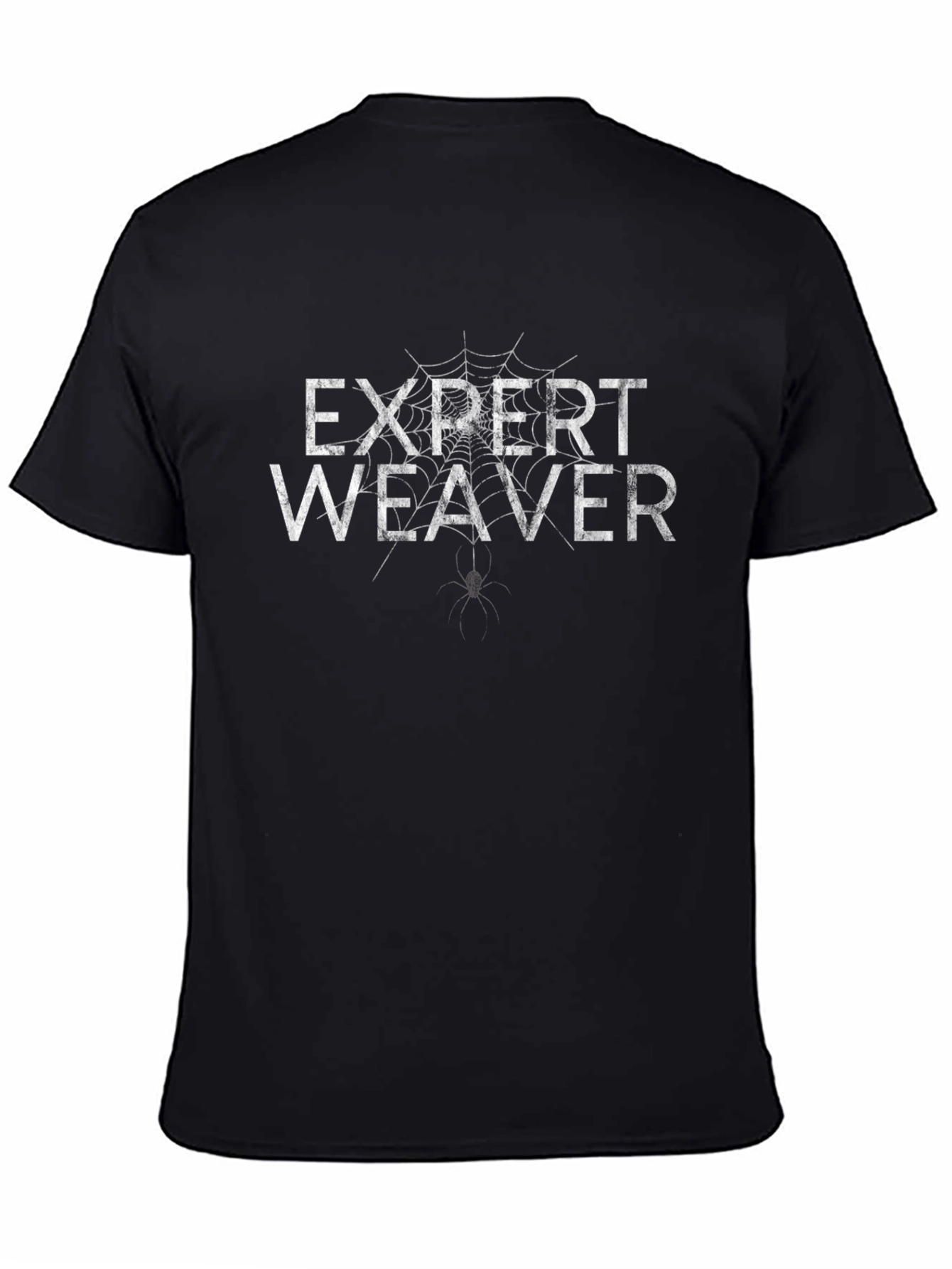 Expert Weaver Tee - Spider Web Design