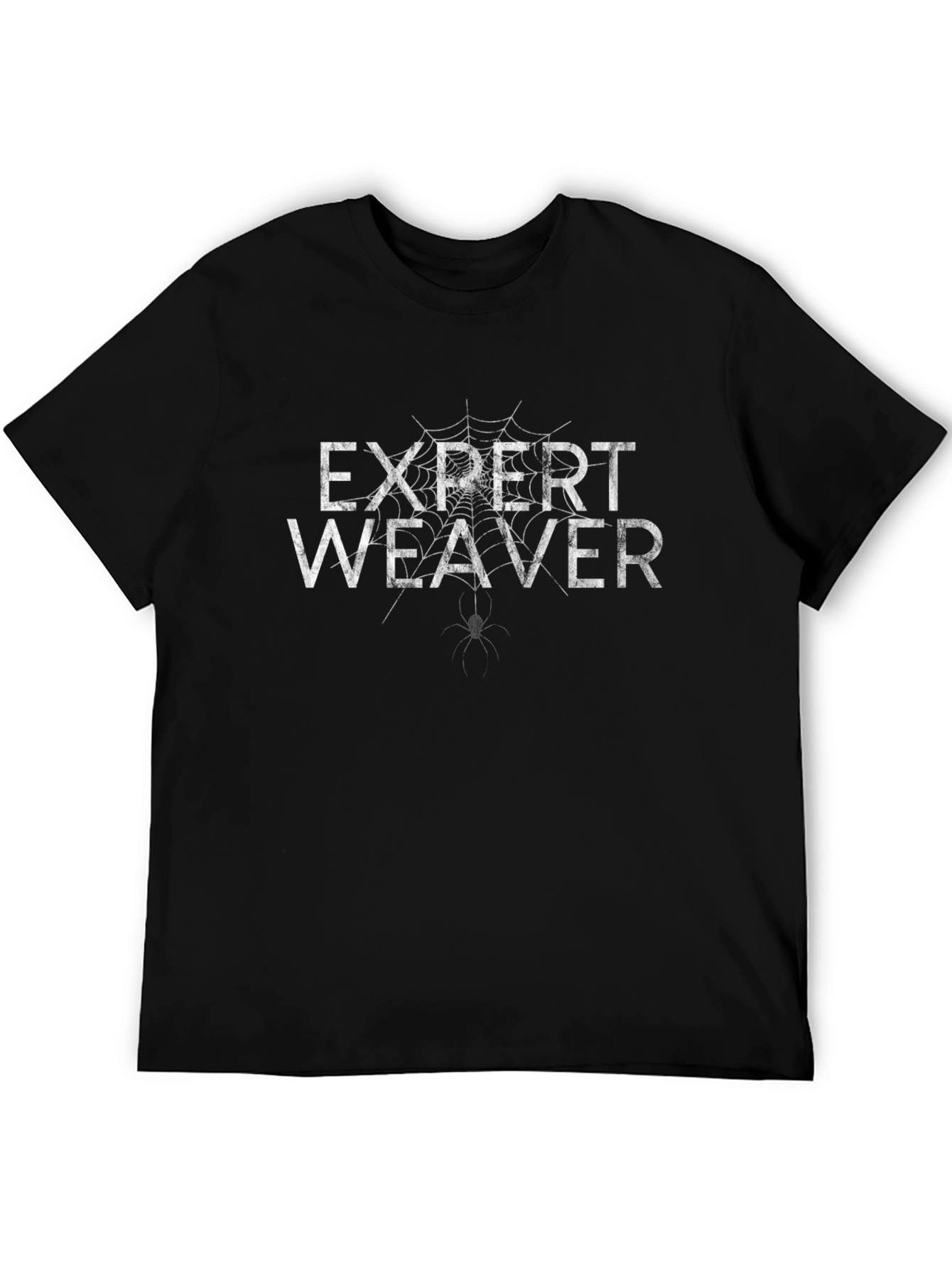 Expert Weaver Tee - Spider Web Design