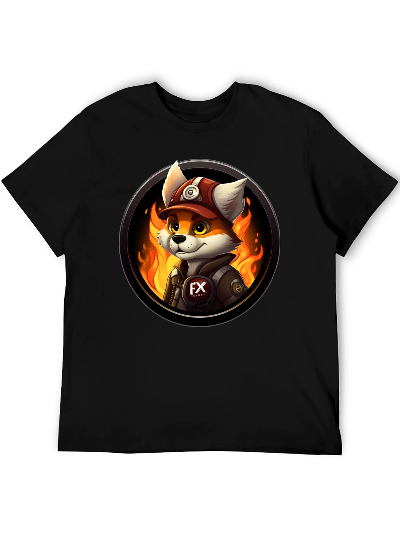 Fox Mascot T-Shirt - Fiery Design Premium Quality!