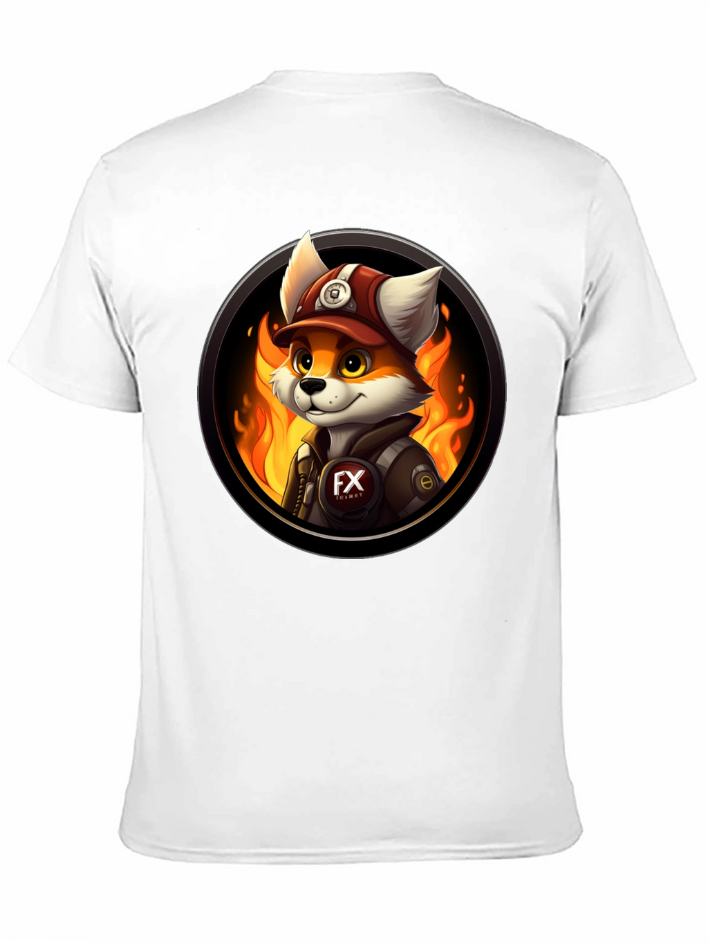 Fox Mascot T-Shirt - Fiery Design Premium Quality!