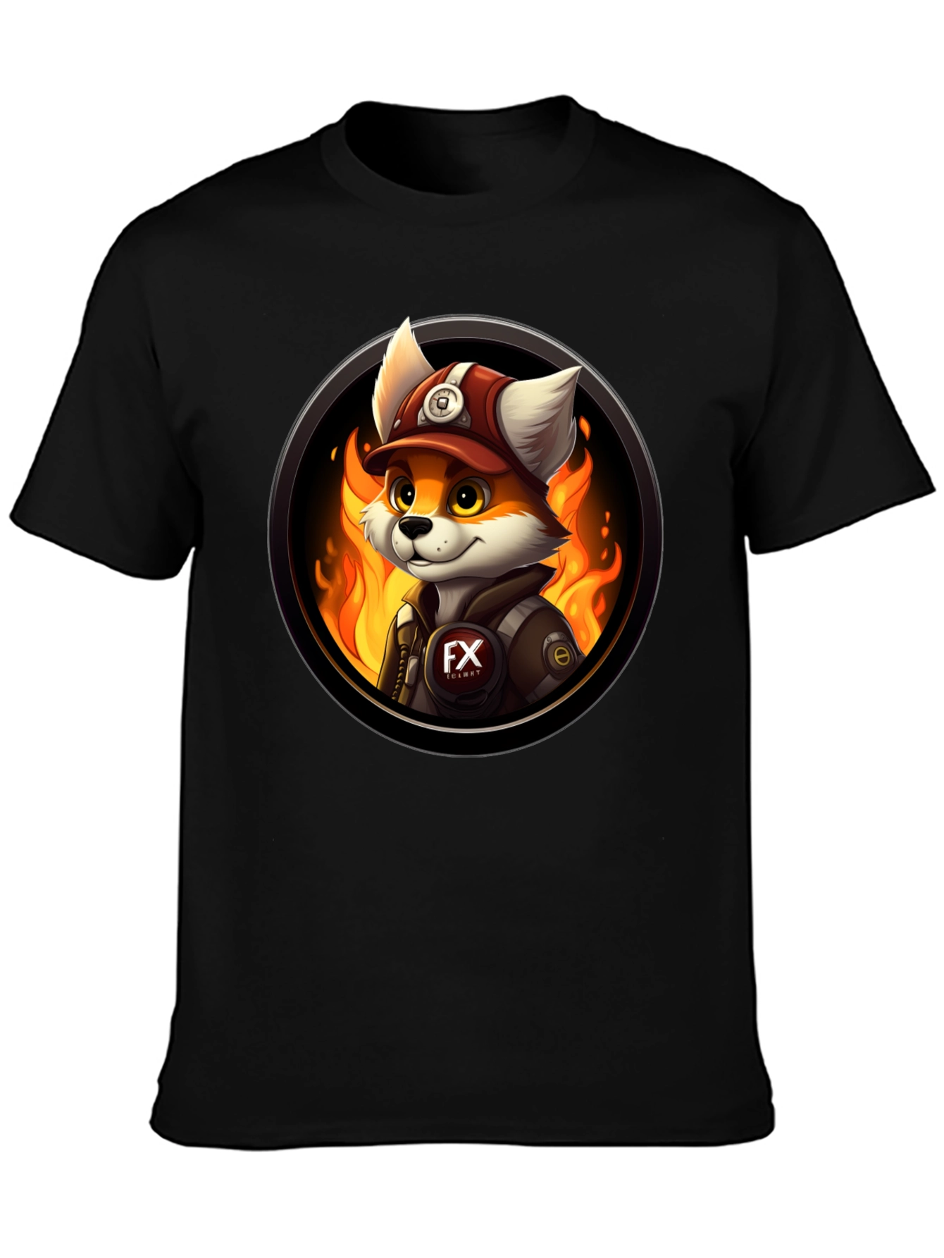 Fox Mascot T-Shirt - Fiery Design Premium Quality!