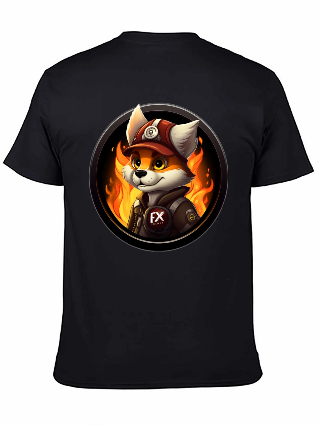 Fox Mascot T-Shirt - Fiery Design Premium Quality!