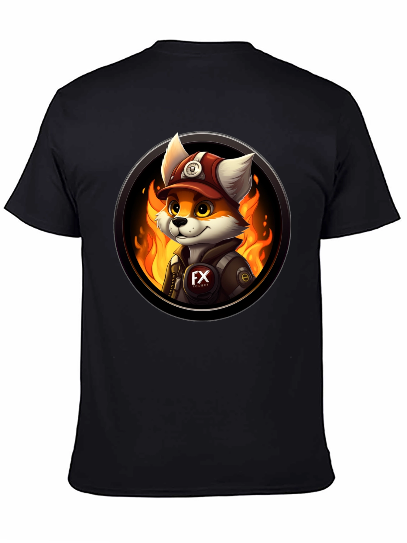 Fox Mascot T-Shirt - Fiery Design Premium Quality!