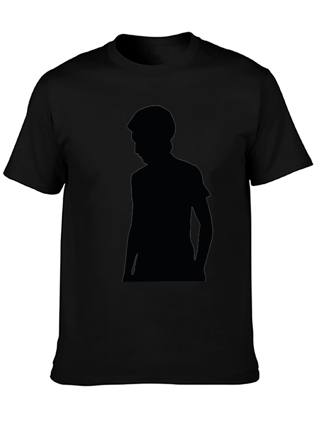 Silhouette Graphic Black T-Shirt | Stylish Everyday Wear