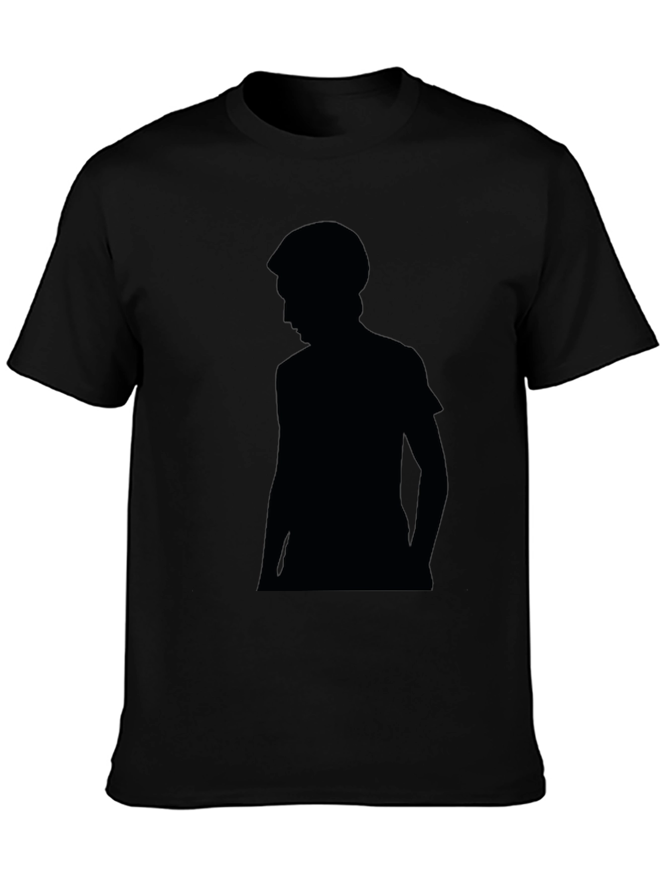 Silhouette Graphic Black T-Shirt | Stylish Everyday Wear