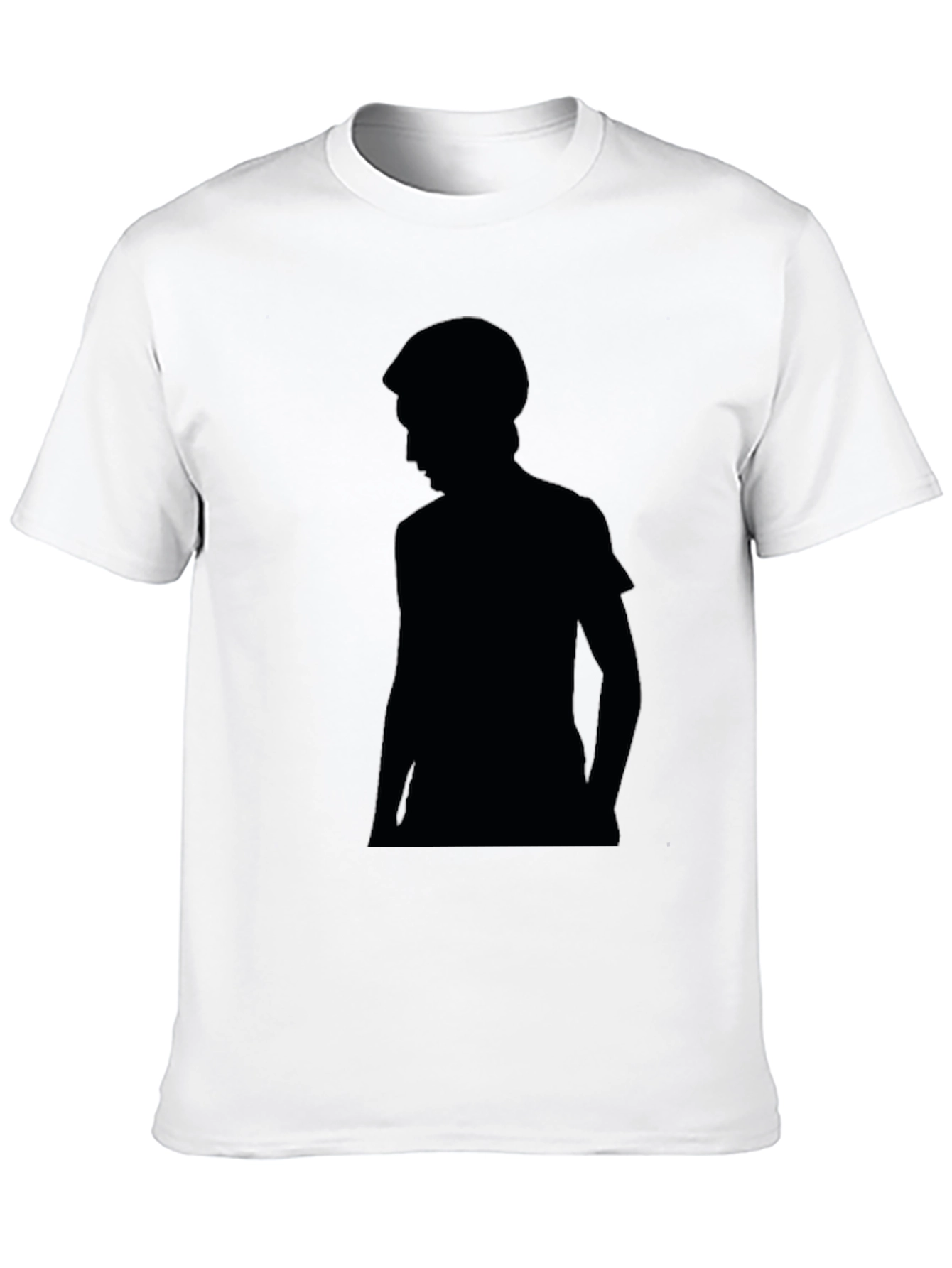 Silhouette Graphic Black T-Shirt | Stylish Everyday Wear