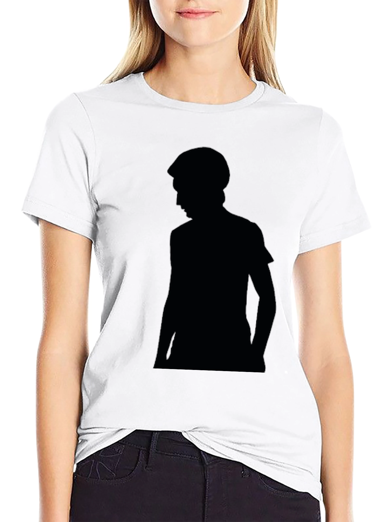 Silhouette Graphic Black T-Shirt | Stylish Everyday Wear