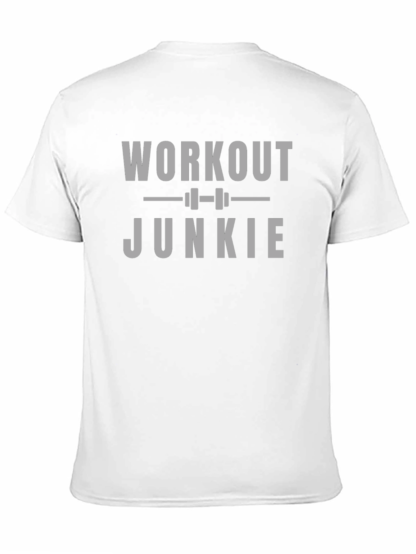 Workout Junkie Graphic T-Shirt Gym Fitness