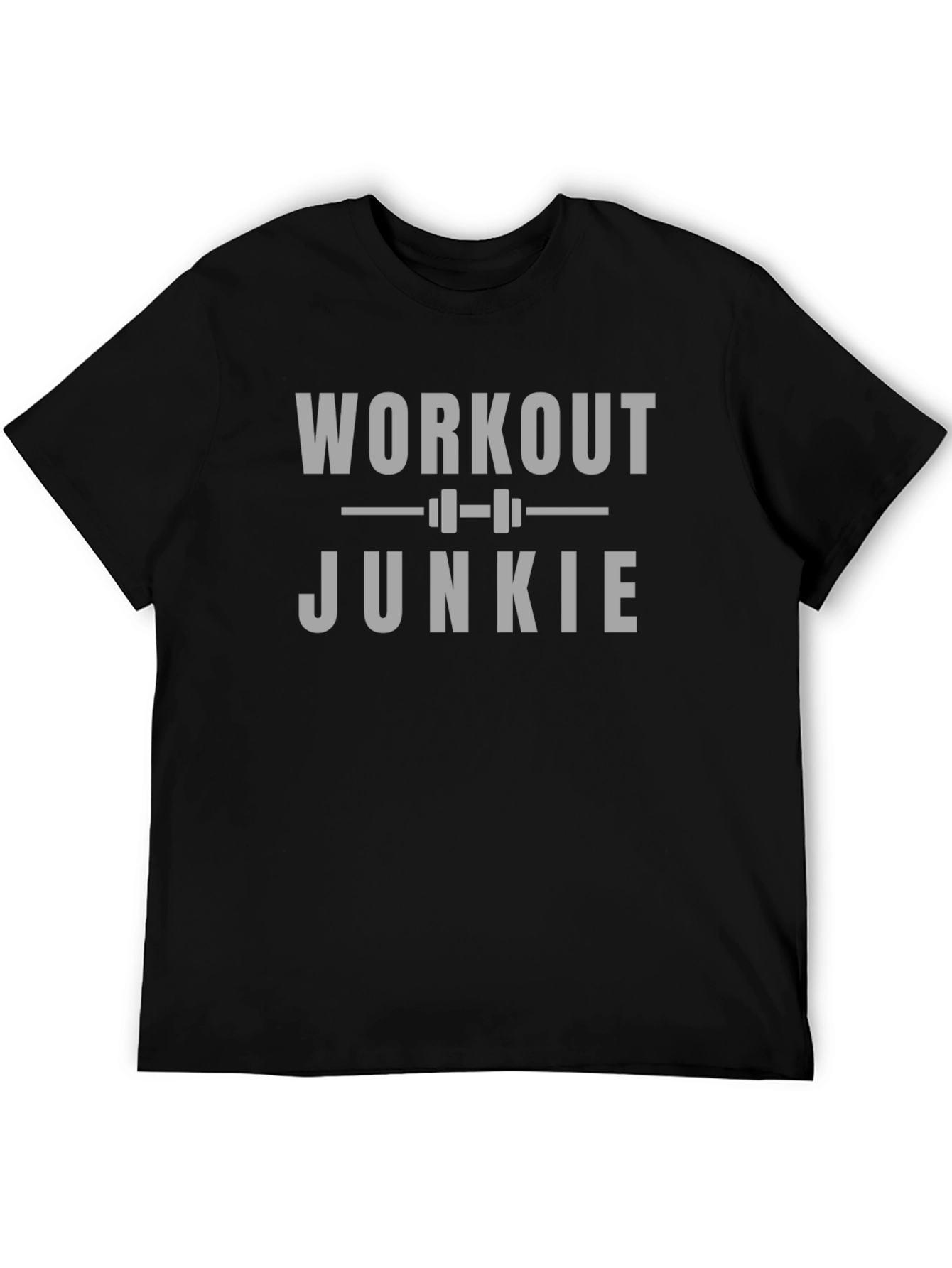 Workout Junkie Graphic T-Shirt Gym Fitness