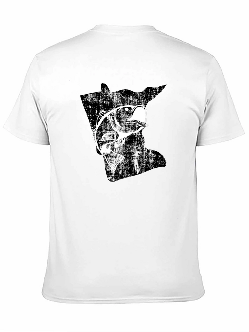 Minnesota Bass Fishing Graphic T-Shirt