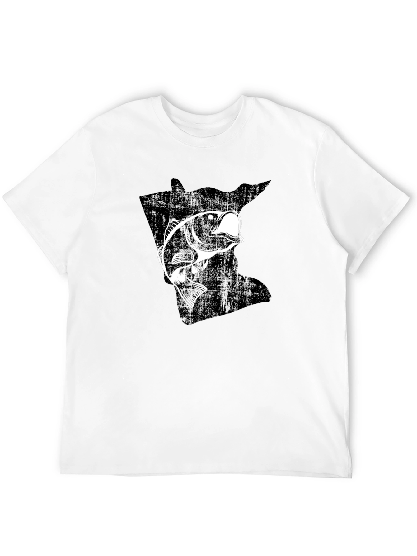 Minnesota Bass Fishing Graphic T-Shirt