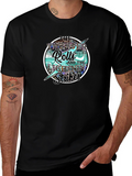 Thunder Rolls Lightning Strikes Graphic Tee