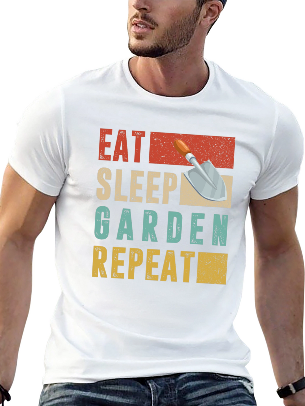 Eat Sleep Garden Repeat T-Shirt