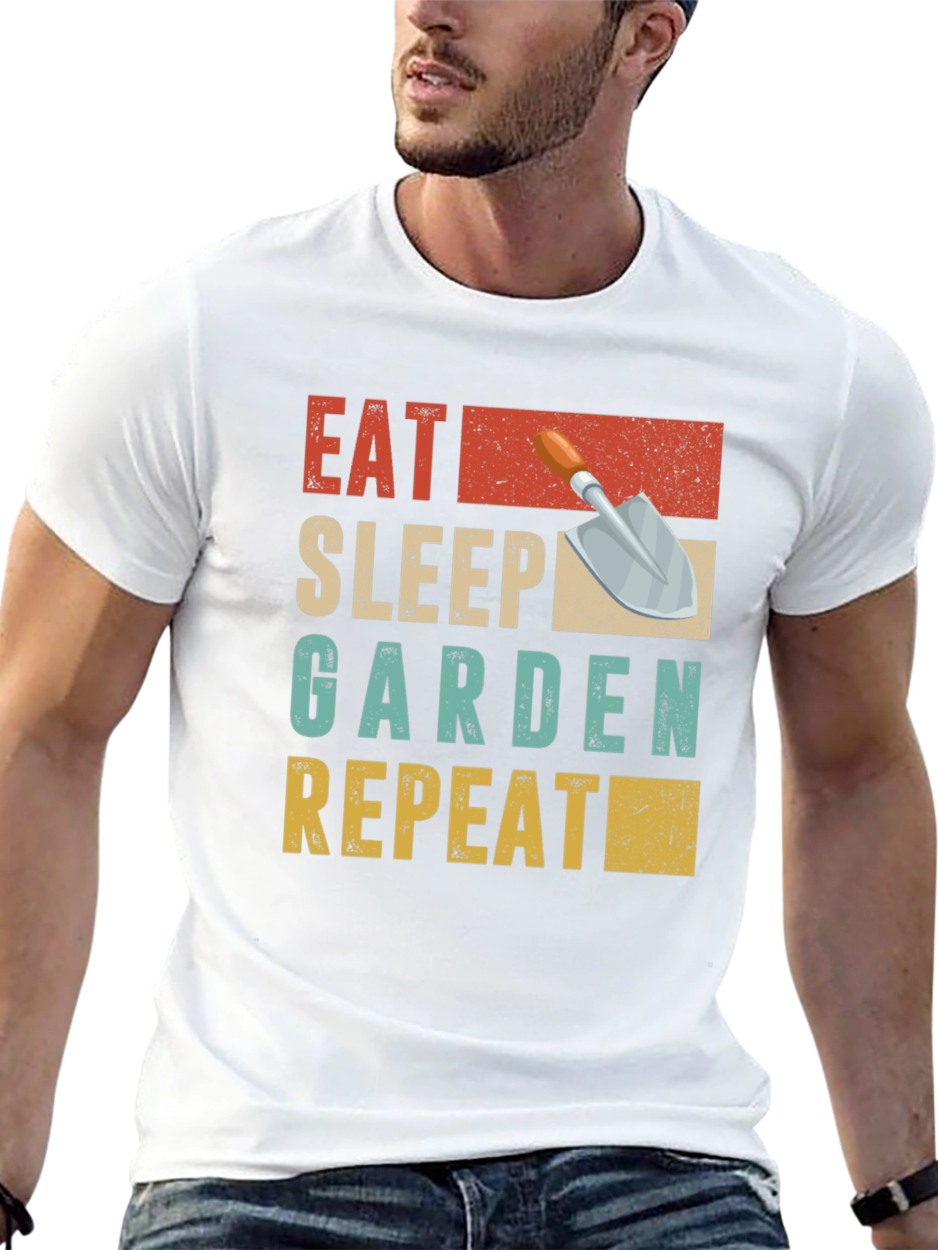 Eat Sleep Garden Repeat T-Shirt