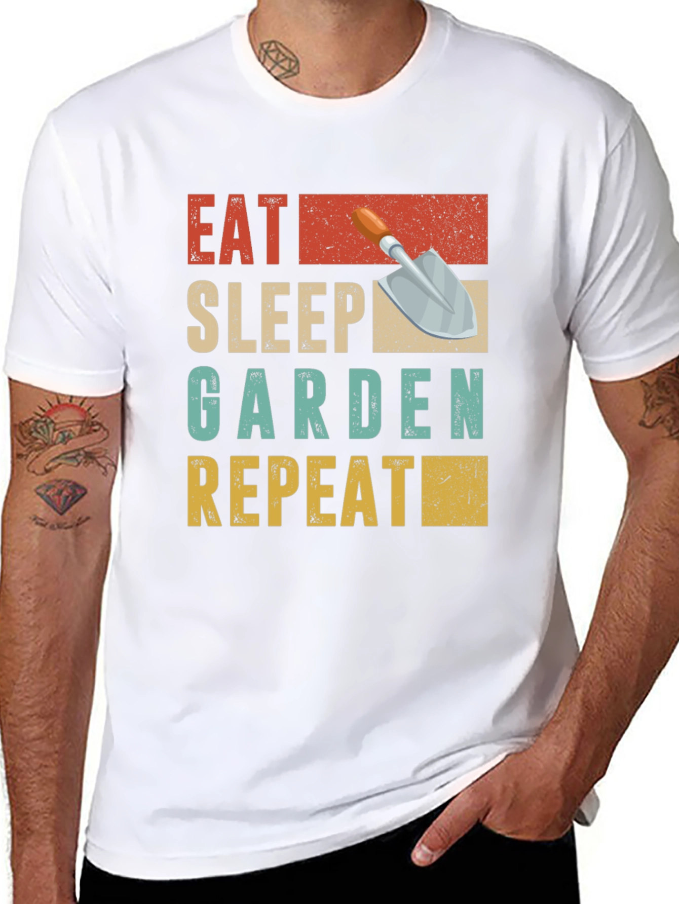 Eat Sleep Garden Repeat T-Shirt