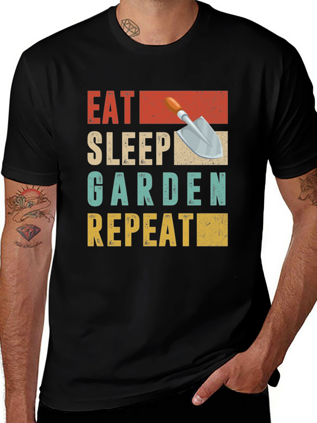 Eat Sleep Garden Repeat T-Shirt