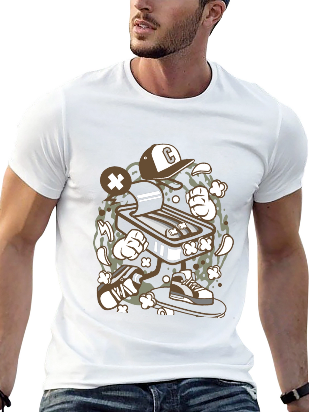 Cool Retro Arcade Game T-Shirt
