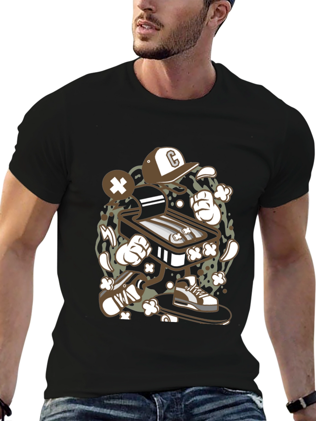 Cool Retro Arcade Game T-Shirt