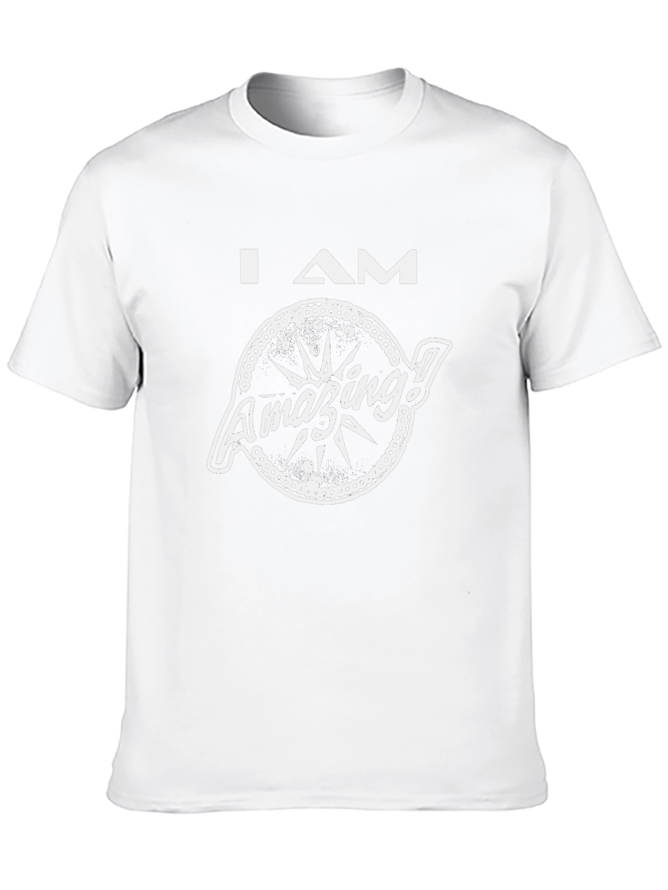 I AM Amazing Black T-Shirt
