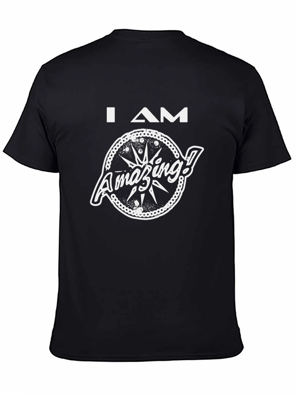 I AM Amazing Black T-Shirt