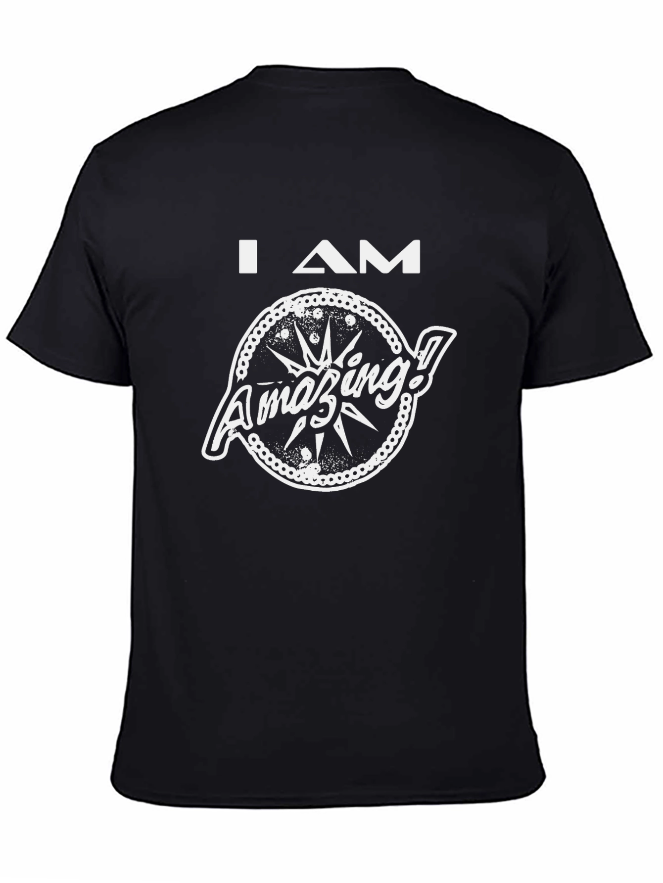 I AM Amazing Black T-Shirt