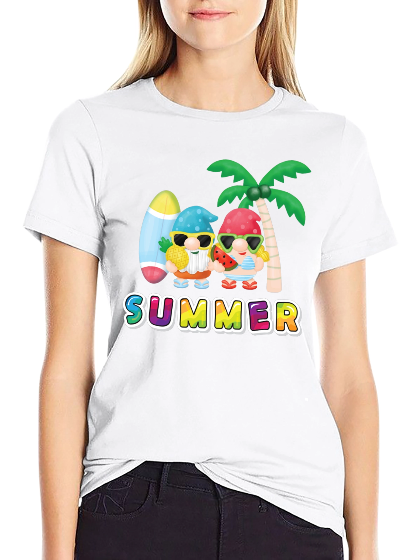 Summer Gnomes Graphic Tee