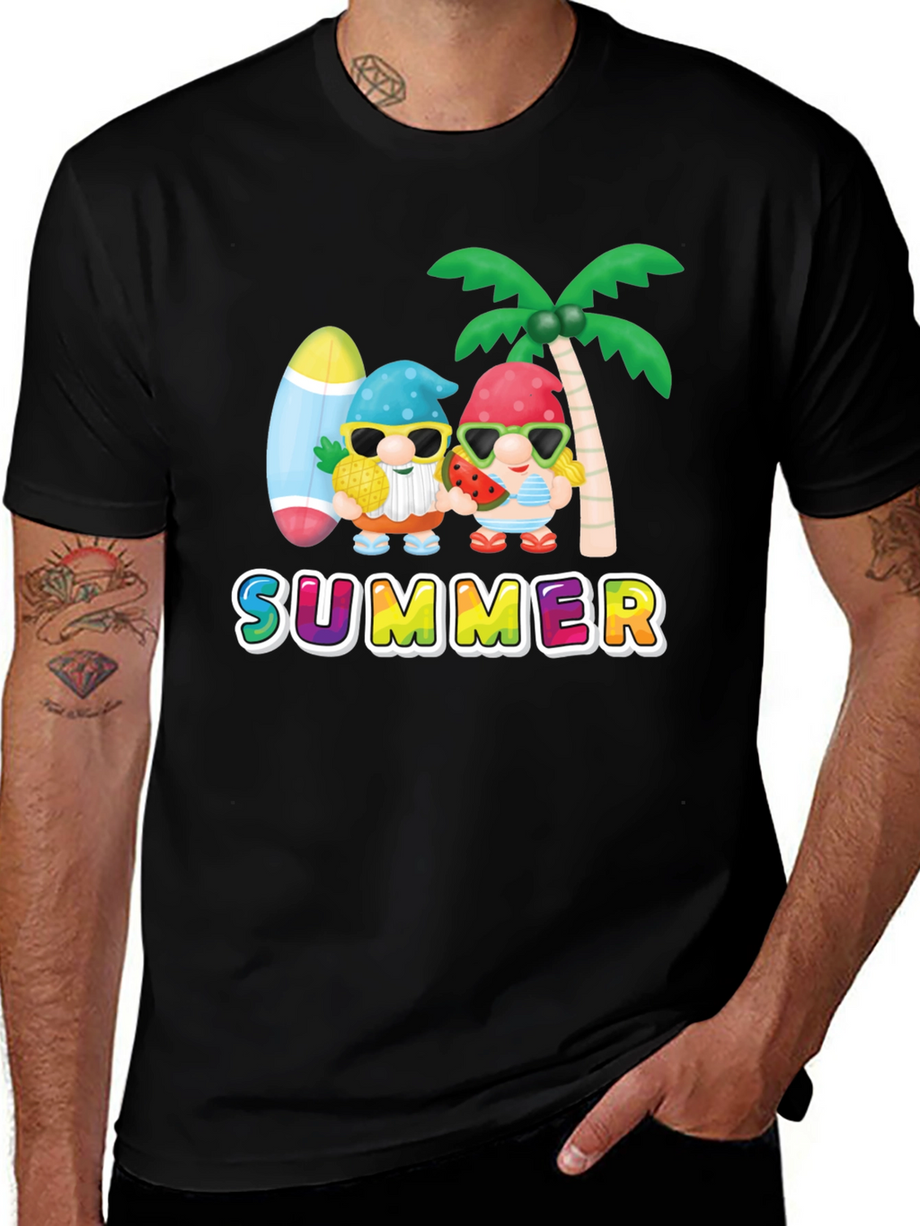 Summer Gnomes Graphic Tee