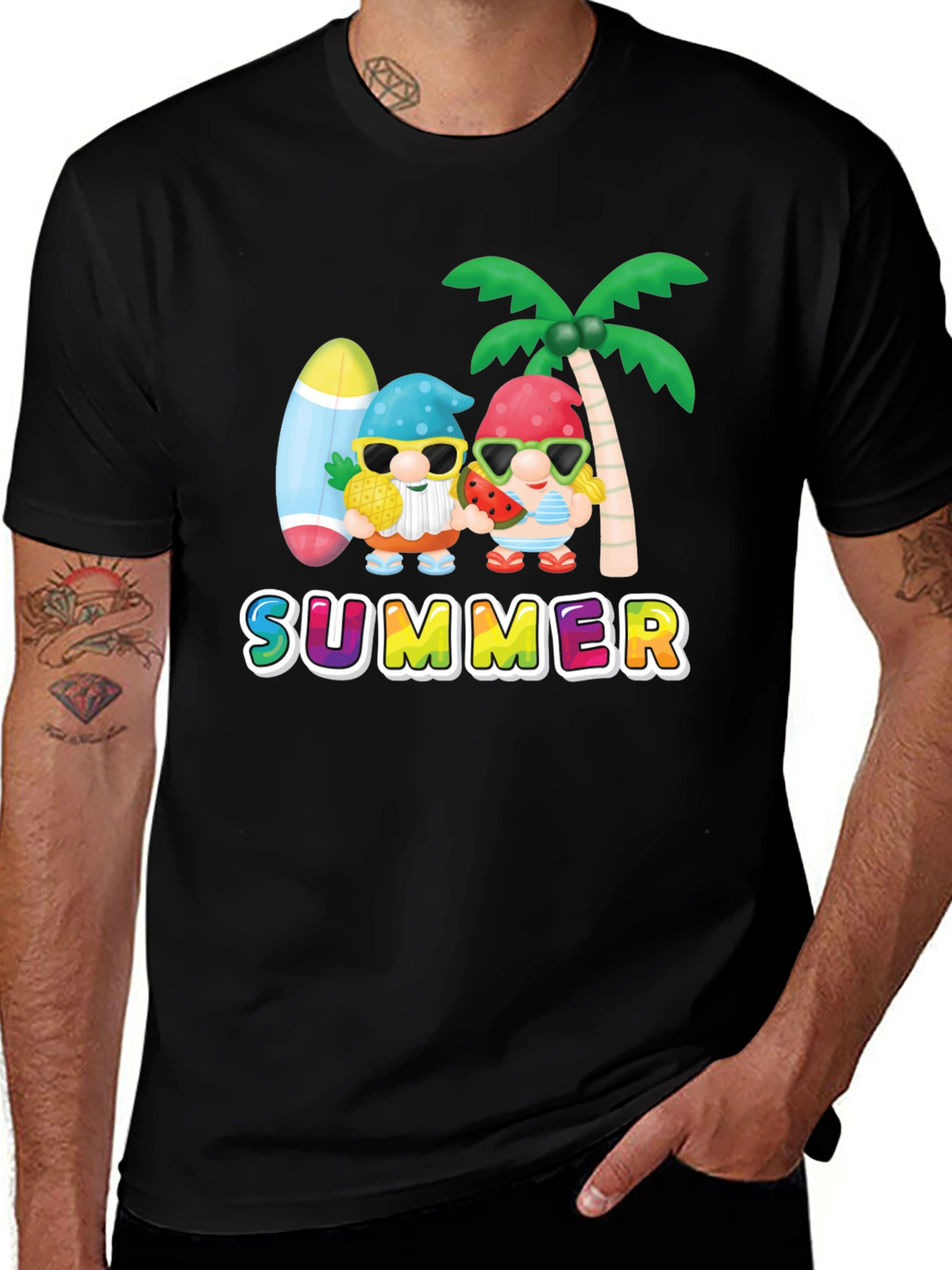 Summer Gnomes Graphic Tee