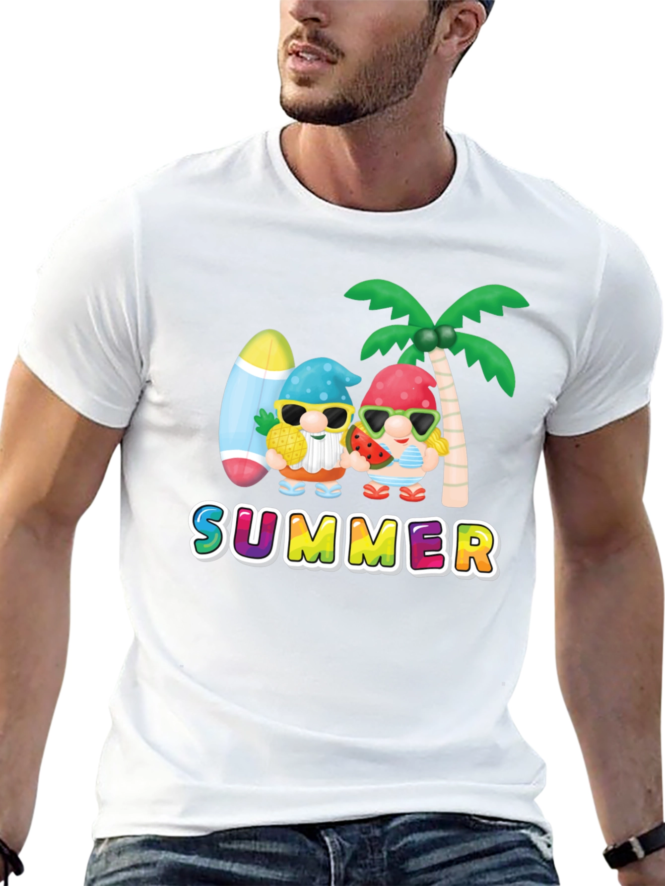 Summer Gnomes Graphic Tee