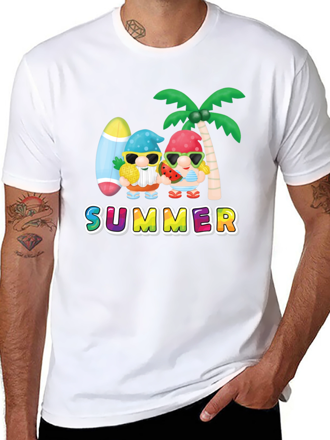 Summer Gnomes Graphic Tee
