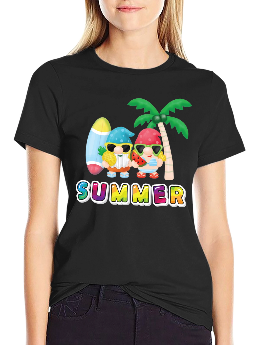 Summer Gnomes Graphic Tee