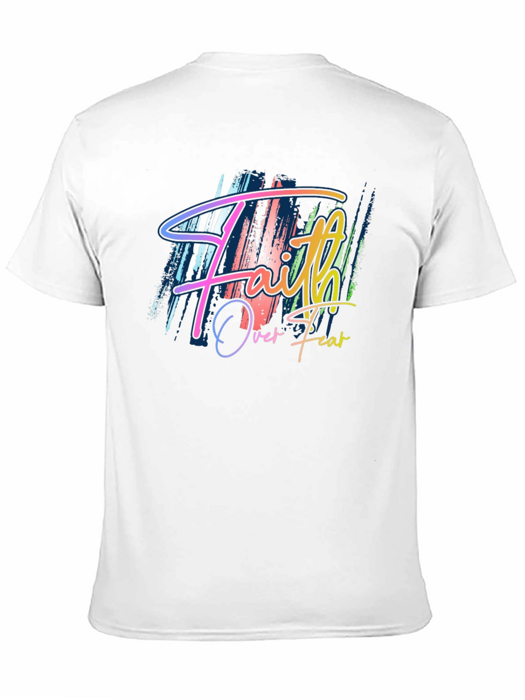 Faith Over Fear T-Shirt - Stylish Graphic Tee