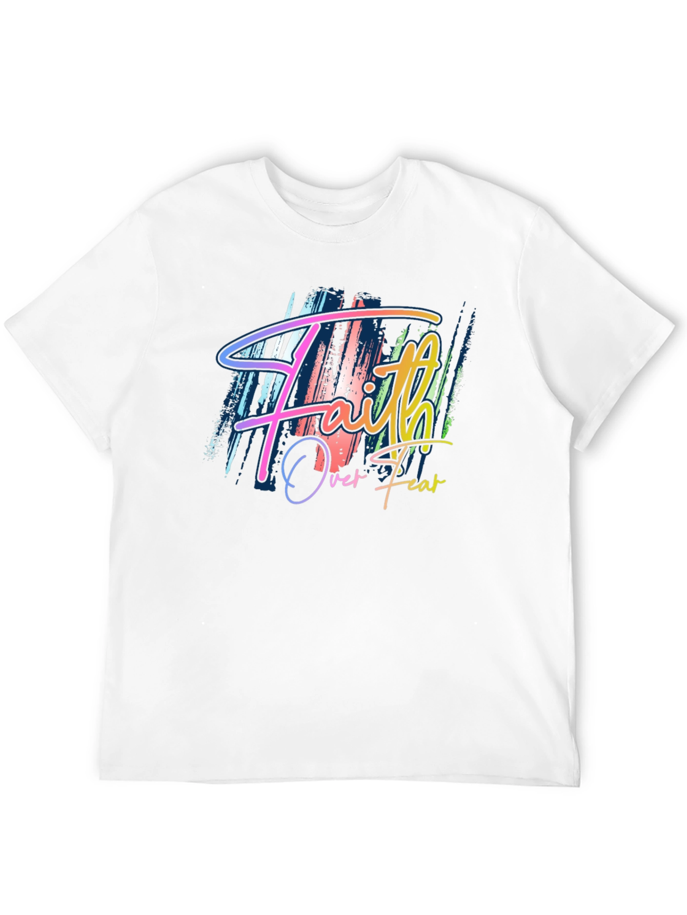 Faith Over Fear T-Shirt - Stylish Graphic Tee