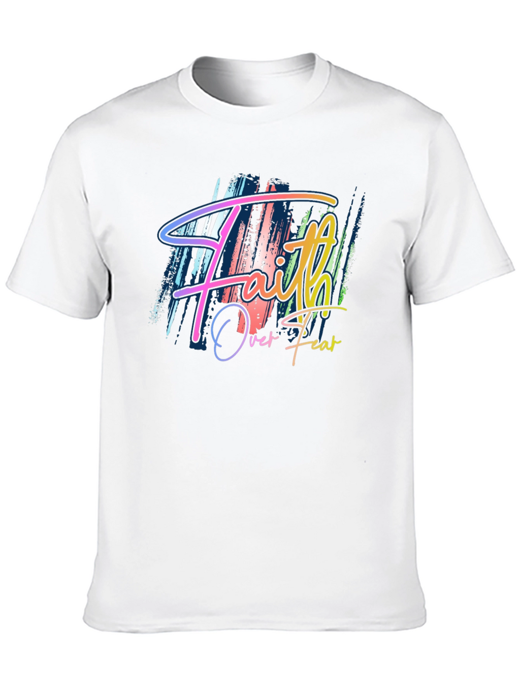 Faith Over Fear T-Shirt - Stylish Graphic Tee