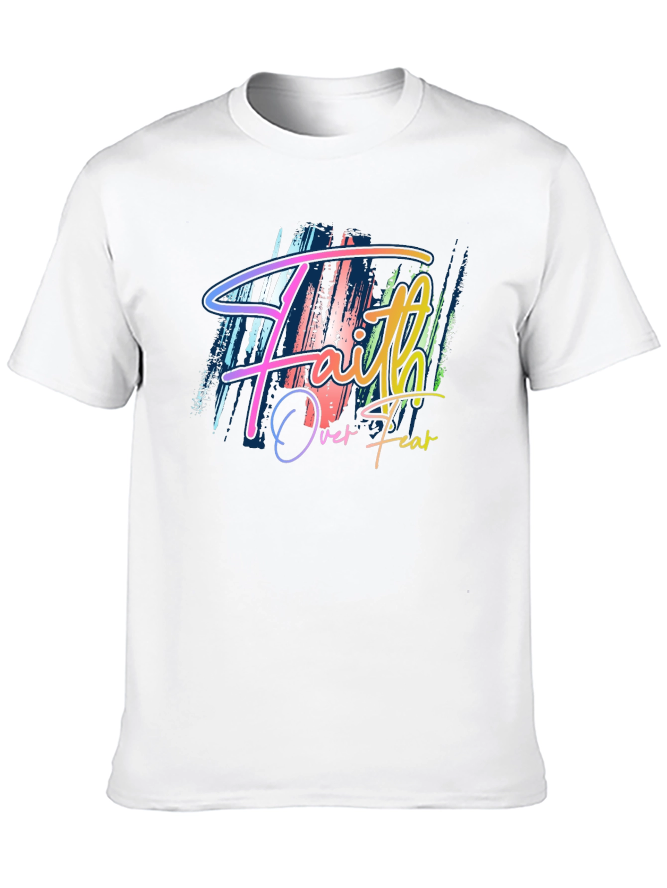 Faith Over Fear T-Shirt - Stylish Graphic Tee