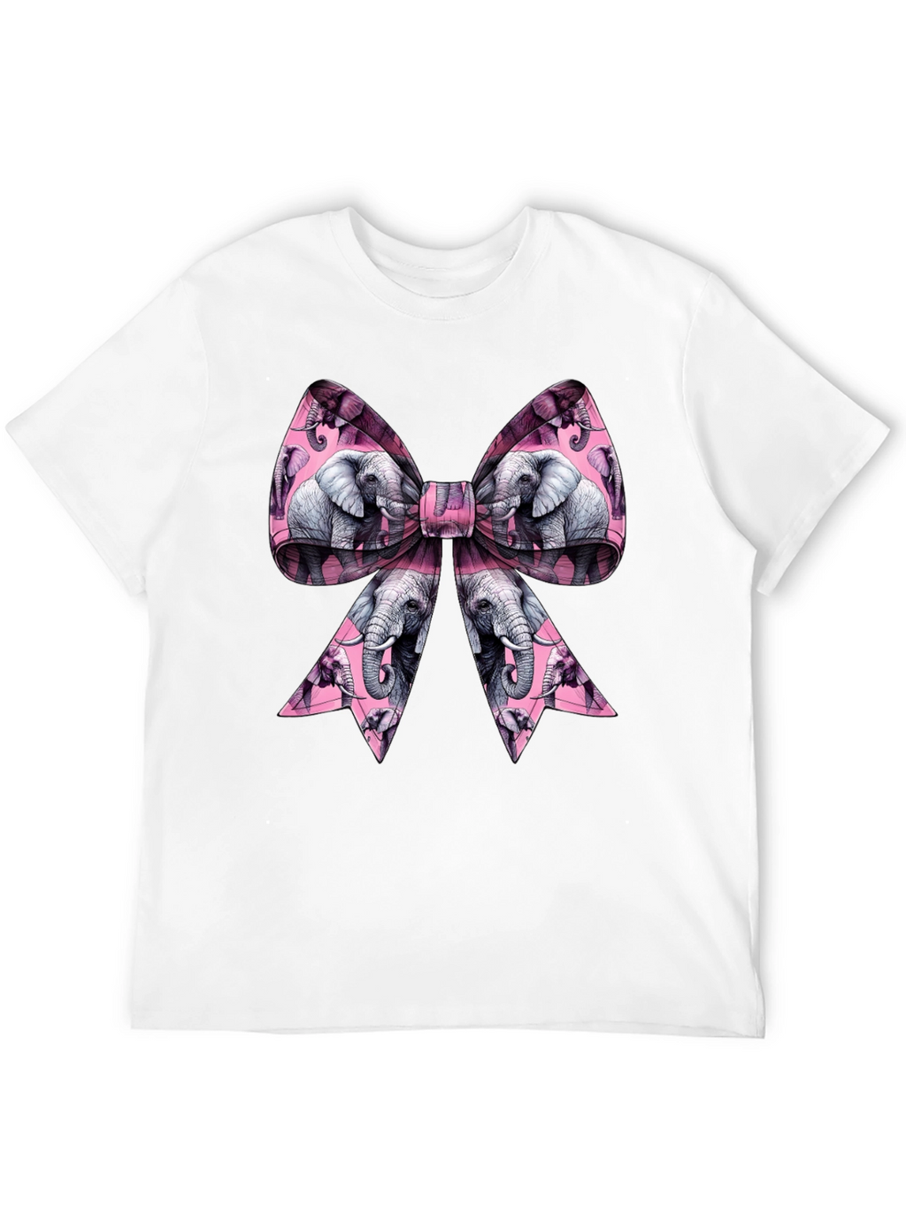Elephant Bow Tie T-Shirt: Unique Graphic Tee