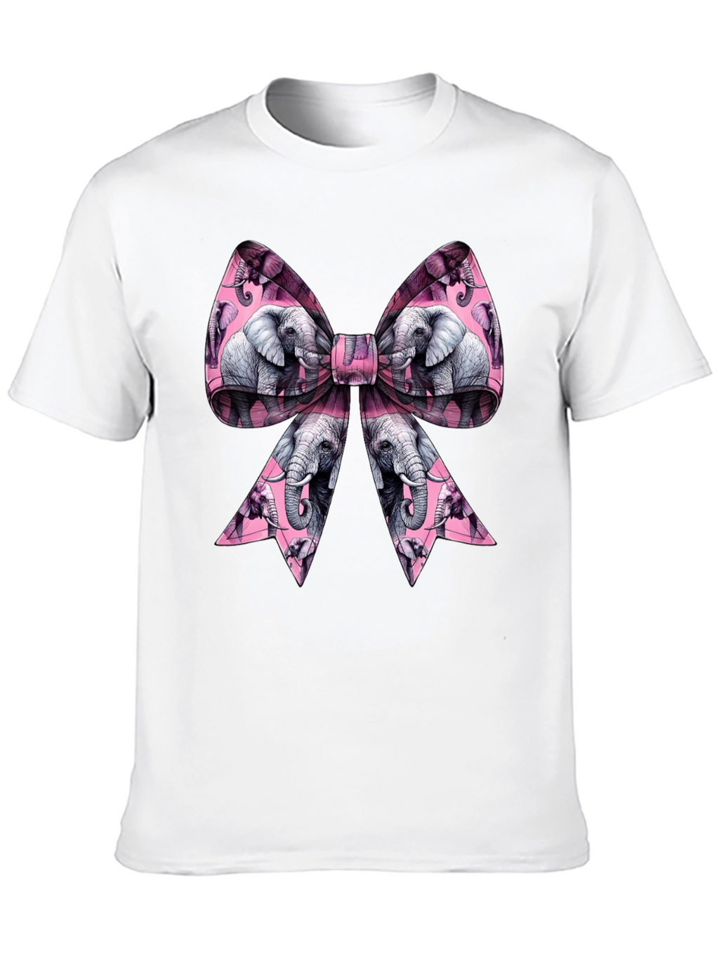 Elephant Bow Tie T-Shirt: Unique Graphic Tee