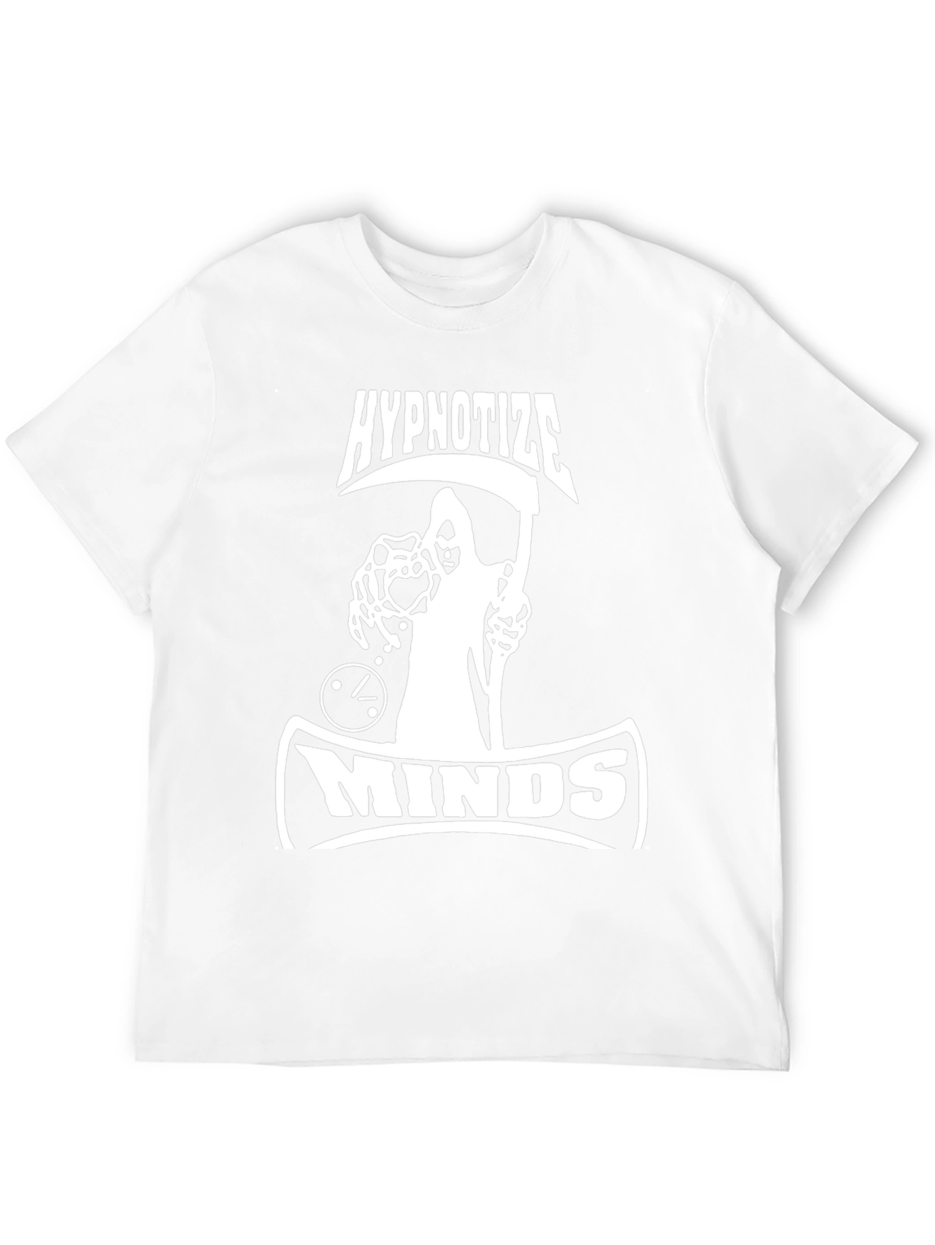 Hypnotize Minds Graphic T-Shirt - Black Cotton Tee