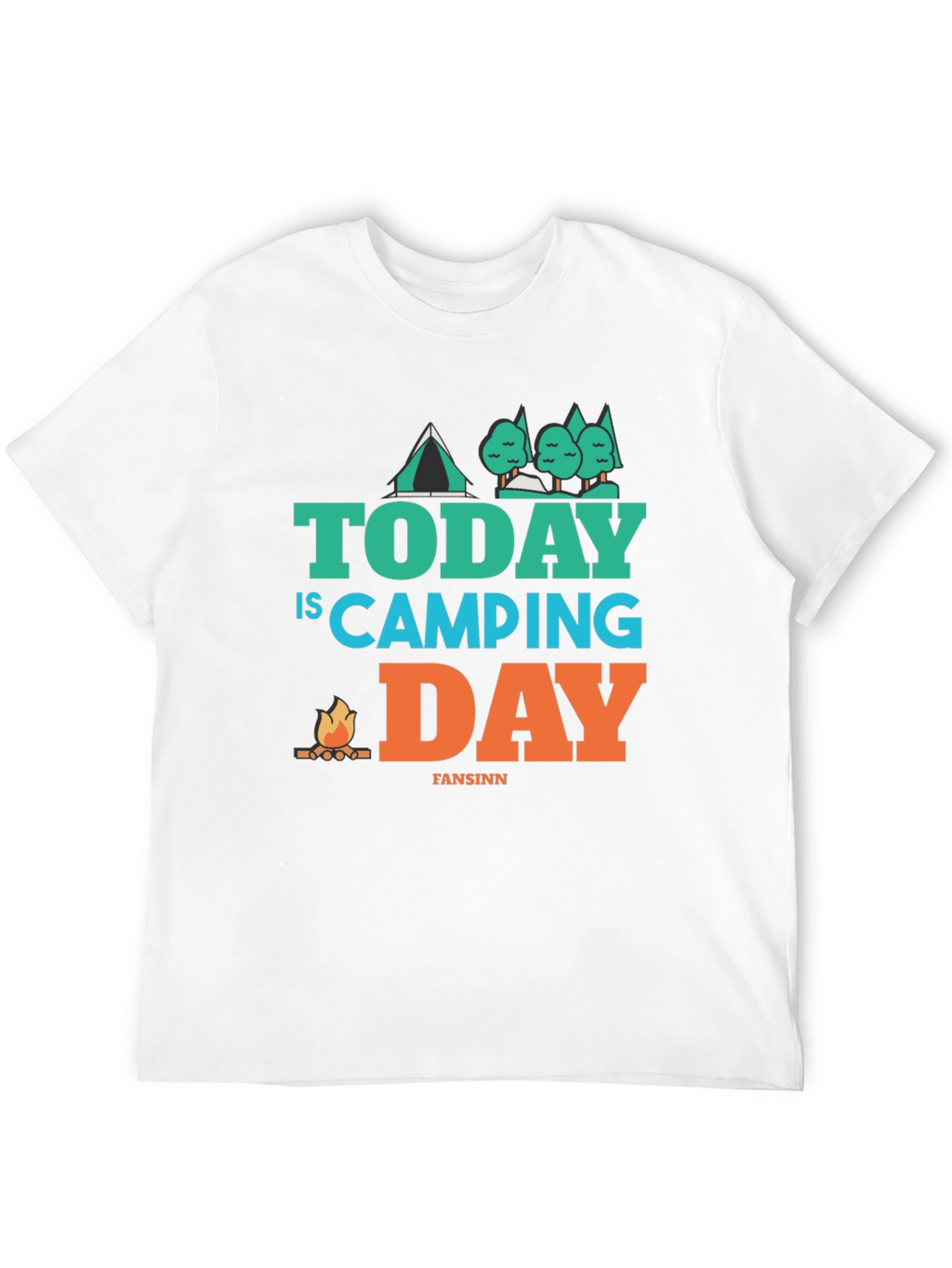 Camping Day Graphic Tee