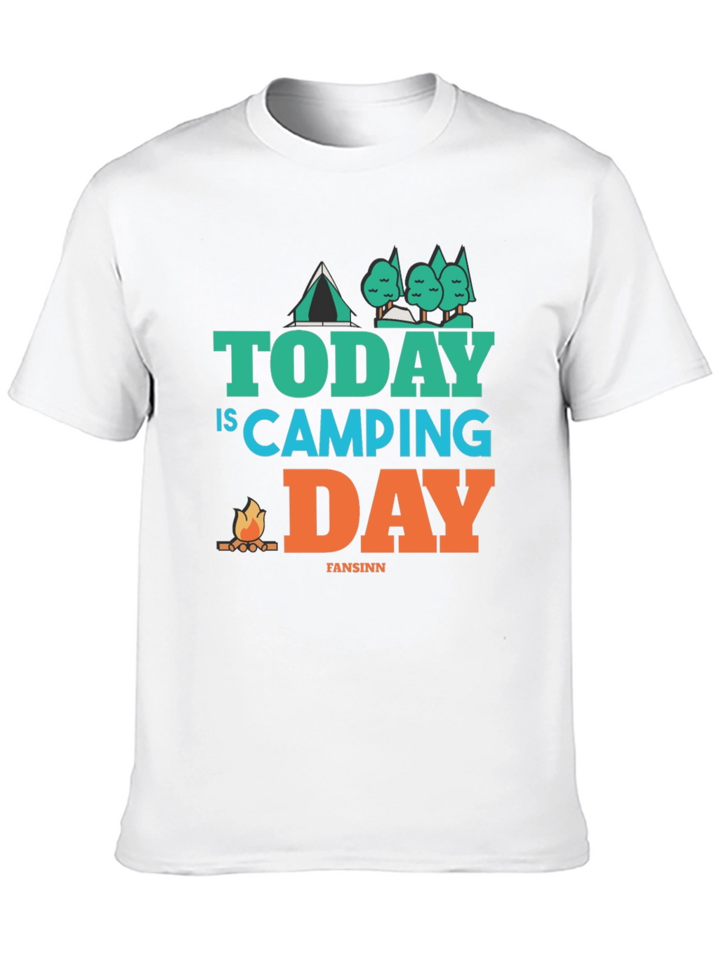 Camping Day Graphic Tee