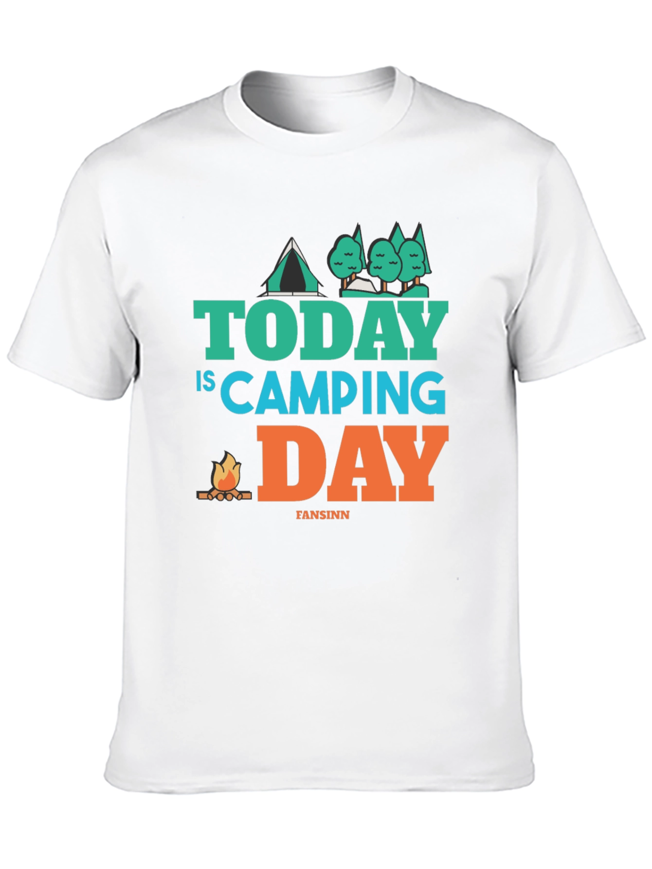 Camping Day Graphic Tee