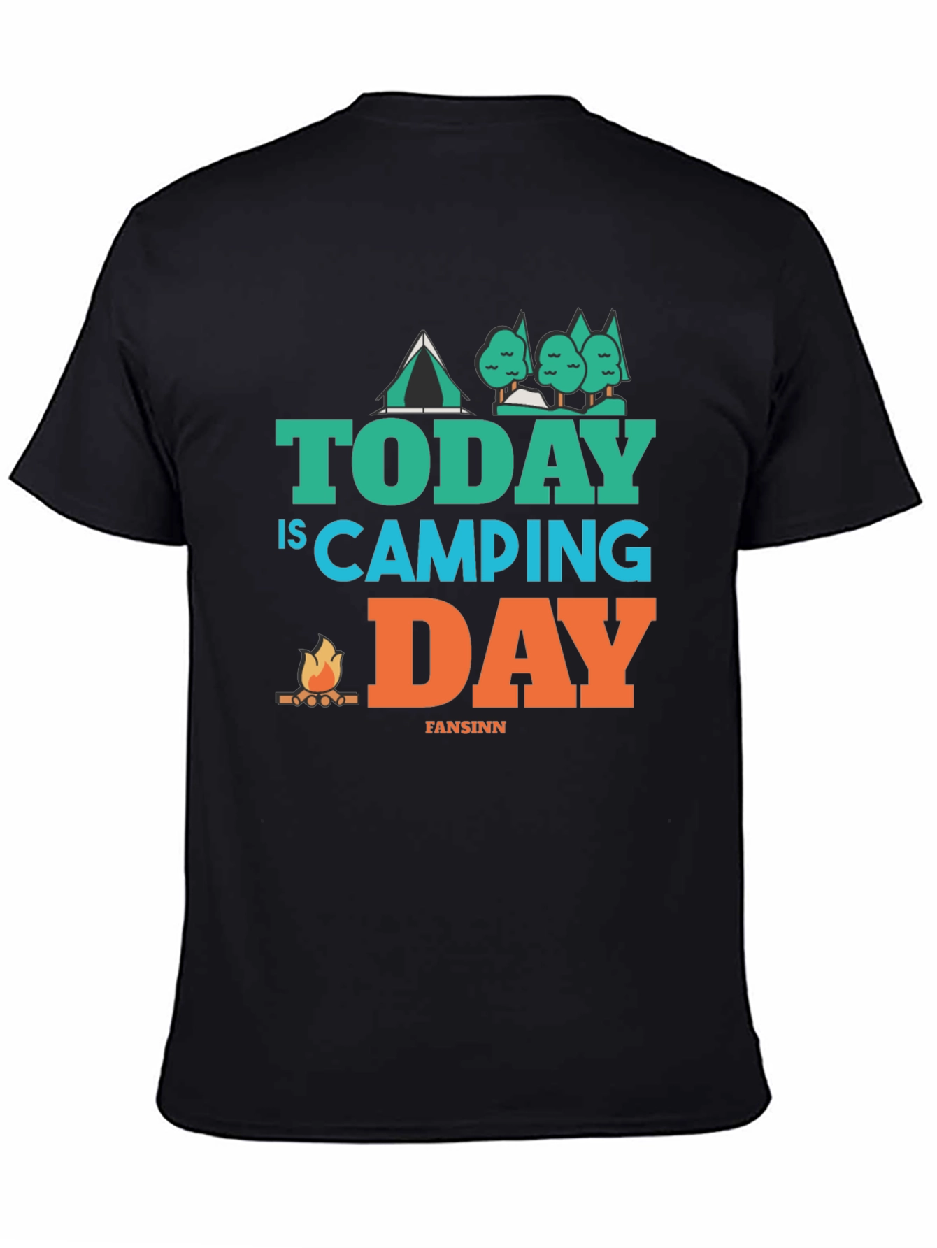 Camping Day Graphic Tee