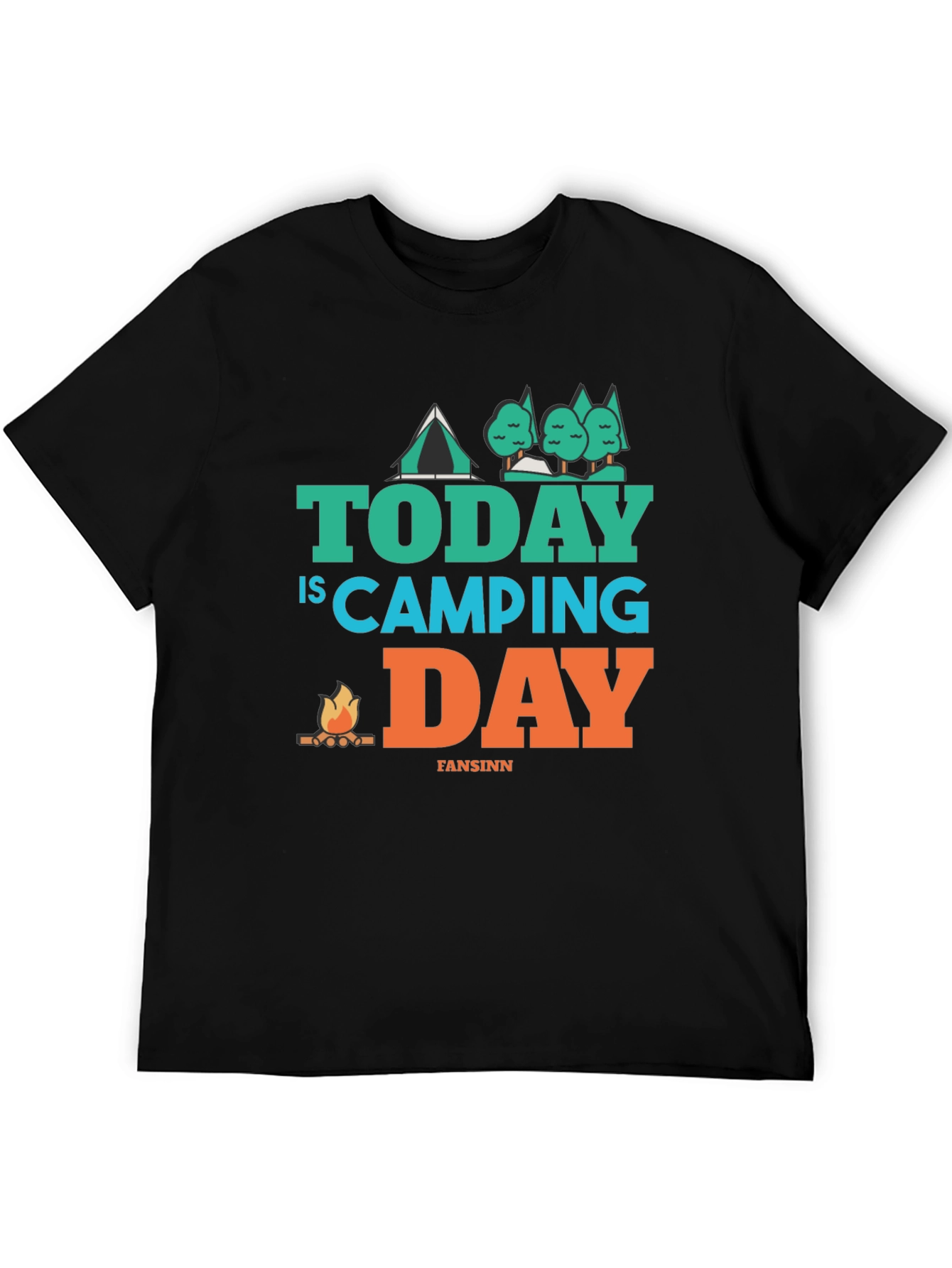 Camping Day Graphic Tee