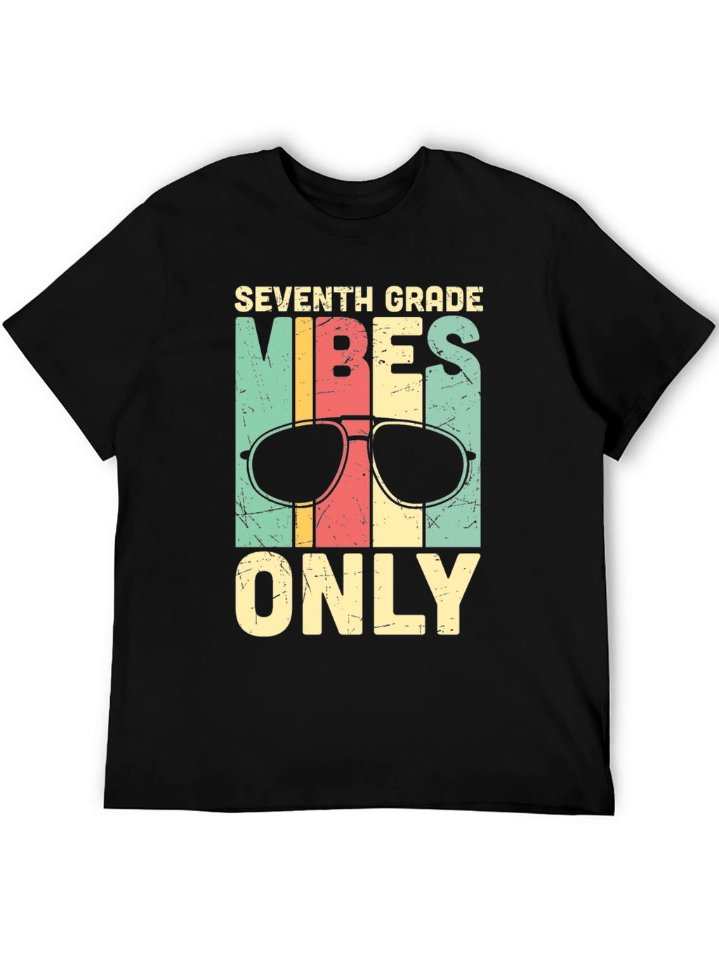 Seventh Grade Vibes Only Graphic Tee