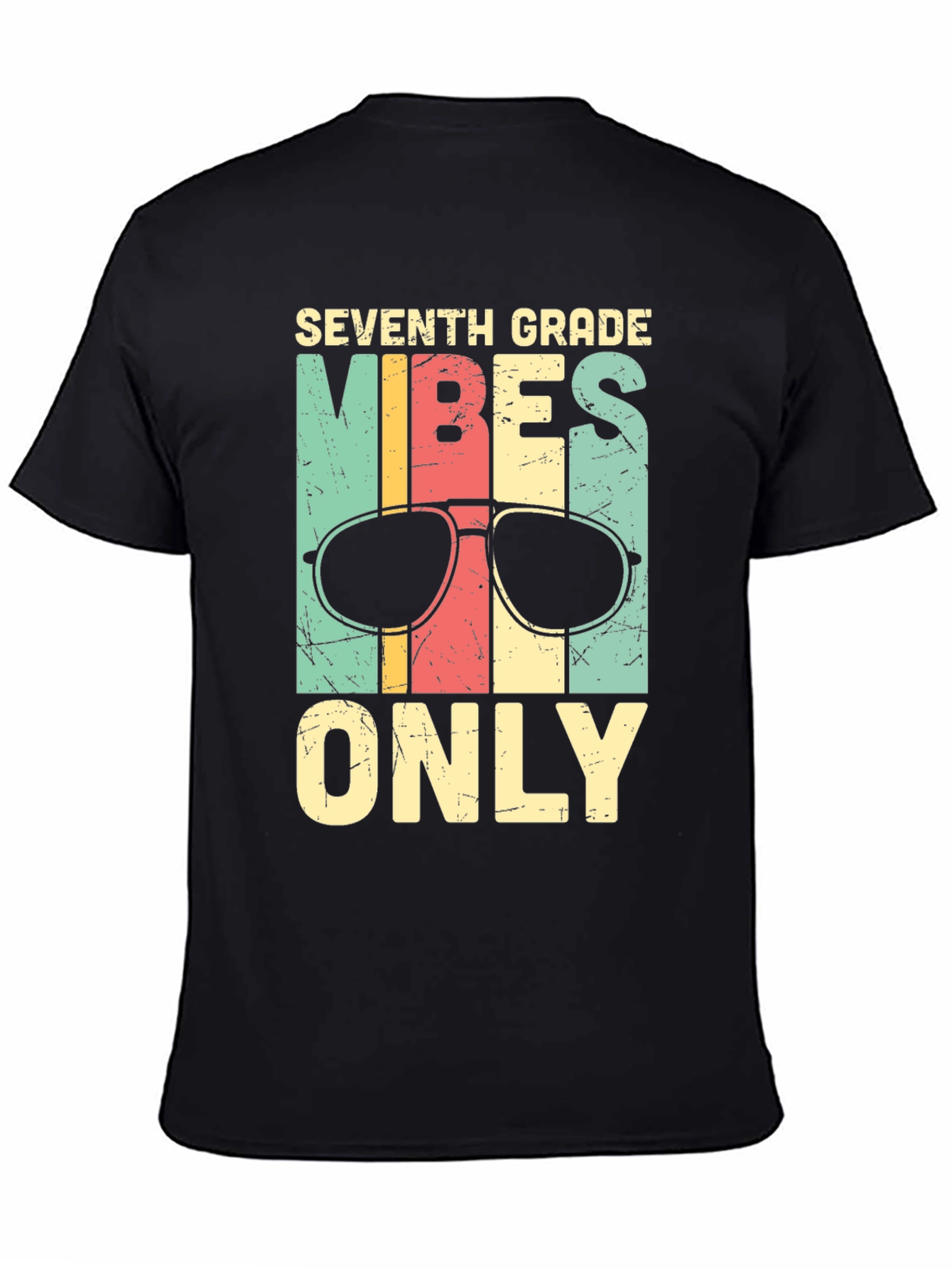 Seventh Grade Vibes Only Graphic Tee
