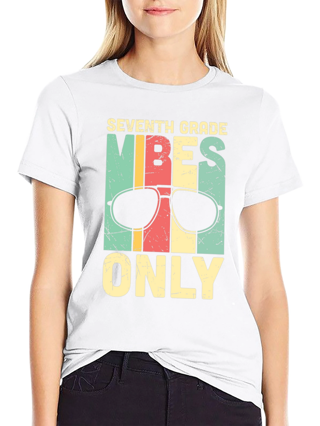 Seventh Grade Vibes Only Graphic Tee