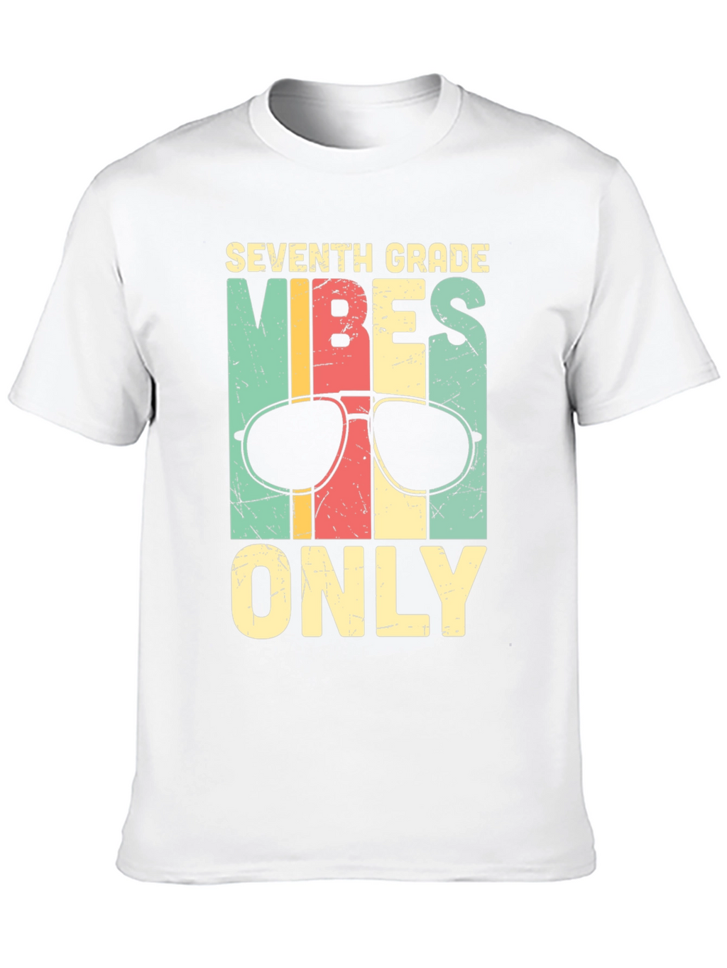 Seventh Grade Vibes Only Graphic Tee