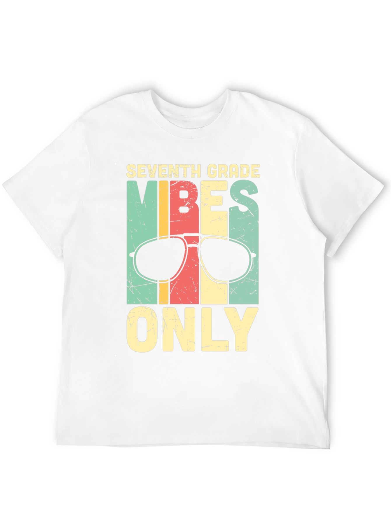 Seventh Grade Vibes Only Graphic Tee