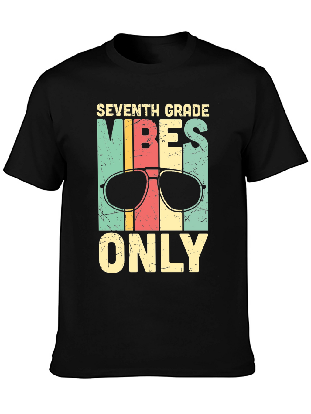 Seventh Grade Vibes Only Graphic Tee