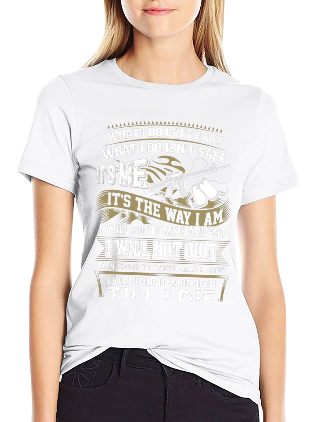 Patriotic Till I Die Graphic T-Shirt